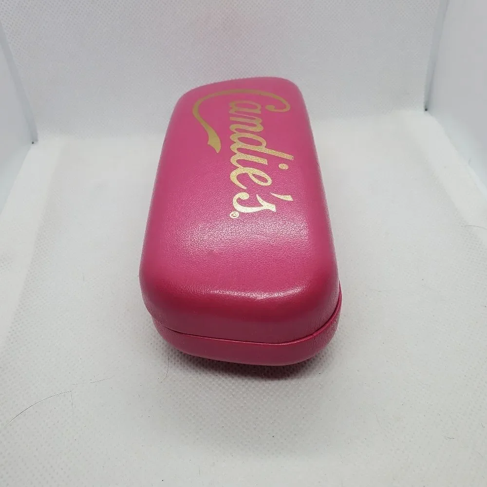 Candie's Pink & Gold Glasses Case